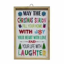 Promo ???? Life with Laughter ❄ Christmas Wall Sign by Ashland® ????