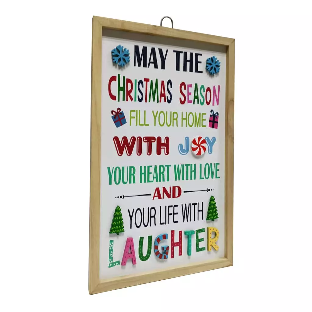 Promo ???? Life with Laughter ❄ Christmas Wall Sign by Ashland® ???? 4 Promo ???? Life with Laughter ❄ Christmas Wall Sign by Ashland® ???? - Image 2