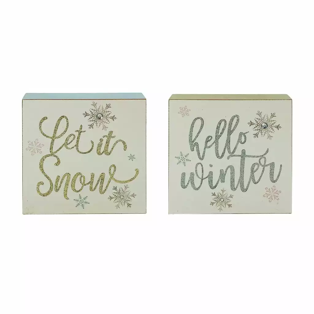 Best Sale ???? 7" ???? Christmas Tabletop Block by Ashland® ⌛ 3 Best Sale ???? 7" ???? Christmas Tabletop Block by Ashland® ⌛