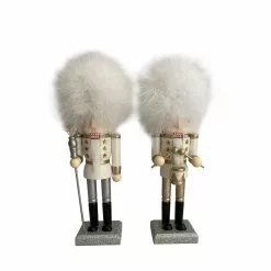 Best reviews of ???? Assorted 10" Fluffy Tabletop Nutcracker in Glittery White Uniform by Ashland® ⌛
