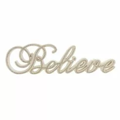 Best Pirce ???? 25" Glittery Believe Tabletop Sign by Ashland® ????