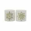 Promo ⌛ Assorted 3.5" Snowflake Candle Holder by Ashland® ???? -Ashland Sales 10700861