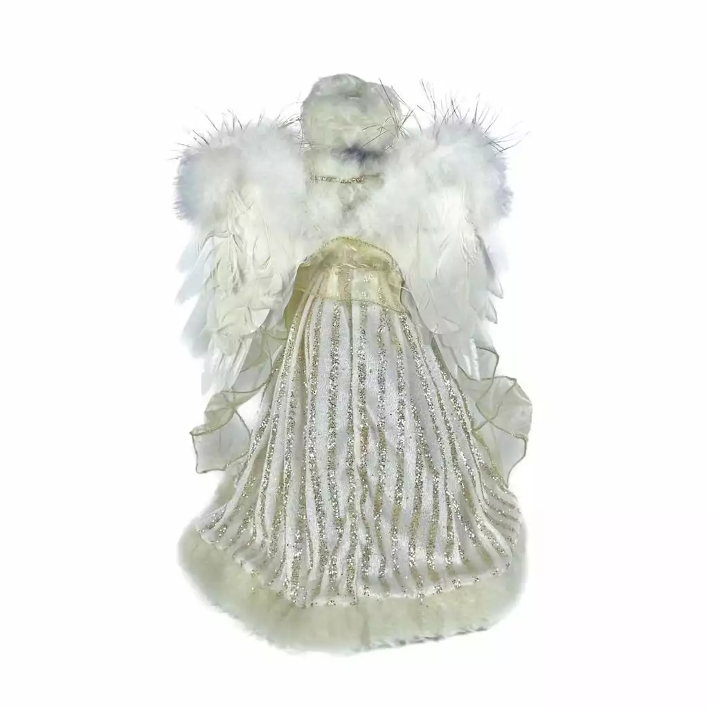 New ???? 16" Angel in Silver & White Striped Robes by Ashland® ???? 5 New ???? 16" Angel in Silver & White Striped Robes by Ashland® ???? - Image 3
