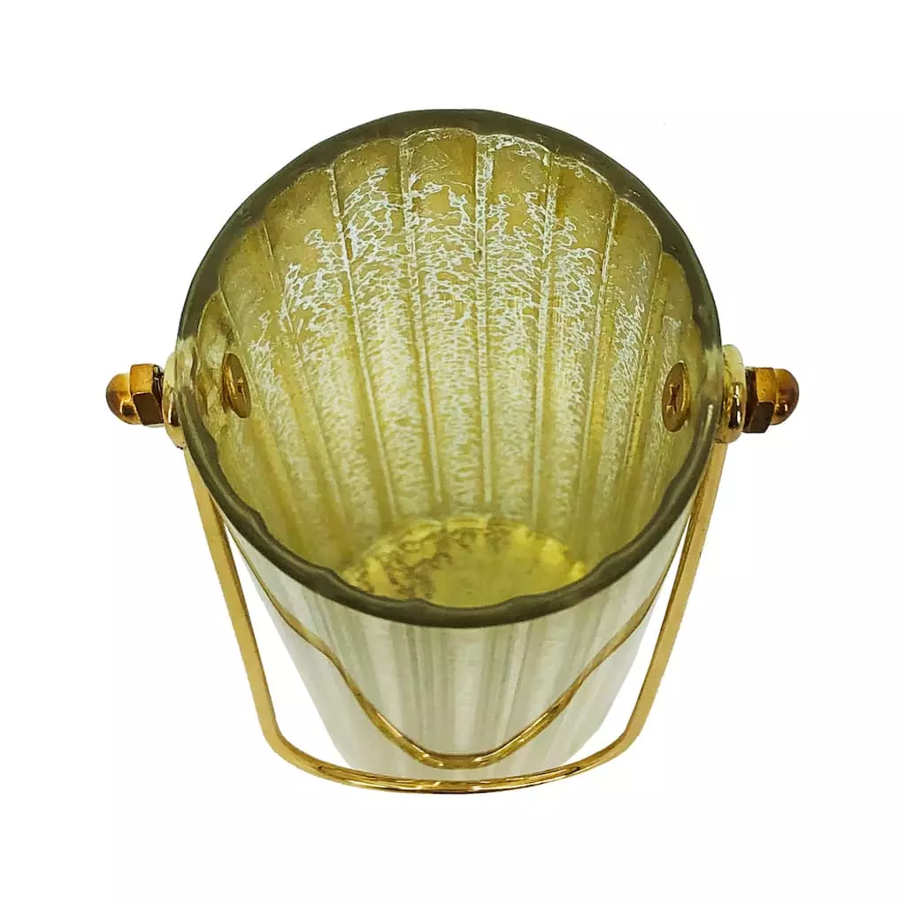 Best Pirce ???? 8" Gold Glass Candle Holder by Ashland® ???? 4 Best Pirce ???? 8" Gold Glass Candle Holder by Ashland® ???? - Image 2