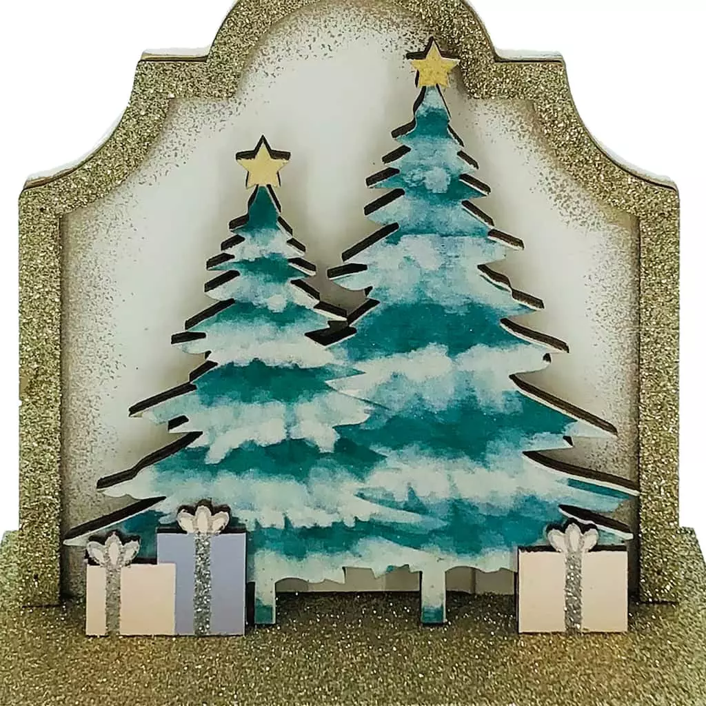 Discount ✨ 6.5" ???? Christmas Tree with Gifts Tabletop Sign by Ashland® ???? 4 Discount ✨ 6.5" ???? Christmas Tree with Gifts Tabletop Sign by Ashland® ???? - Image 2