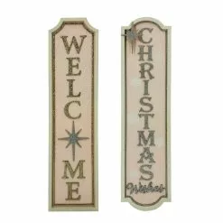 Promo ???? Assorted Sparkly ???? Christmas Wall Sign by Ashland® ????