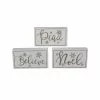 Best Sale ✨ Assorted 7'' Believe/Peace/Merry Block Tabletop Décor by Ashland® ???? -Ashland Sales 10700900 1