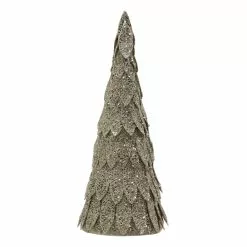 Outlet ⭐ 17" Sequined Gold Twist Cone Tabletop Tree by Ashland® ????