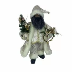 Coupon ???? 18" Santa in Ivory Robes Tabletop Accent by Ashland® ????