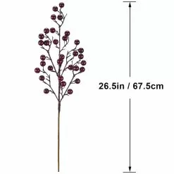 Buy ???? Glittery Purple Berry Stem by Ashland® ???? 7 Buy ???? Glittery Purple Berry Stem by Ashland® ???? -Ashland Sales 10700983 3