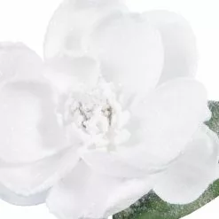 Hot Sale ???? White Glitter Magnolia Stem by Ashland® ???? -Ashland Sales 10701009 2