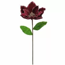 Top 10 ???? Burgundy Magnolia Velvet ???? Christmas Stem by Ashland® ????