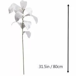 Cheap ???? White Velvet Magnolia Leaves Stem by Ashland® ❤️ -Ashland Sales 10701059 3