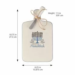Buy ???? Hanukkah Cheese Board & Knife Set by Ashland® ???? -Ashland Sales 10701074 4