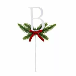 Best deal ???? Christmas Pine Sprig Letter B Pick by Ashland® ????