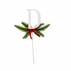 Coupon ???? Christmas Pine Sprig Letter D Pick by Ashland® ????