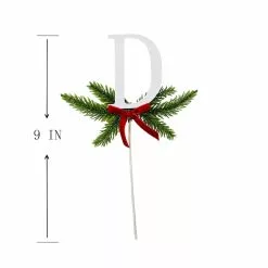Coupon ???? Christmas Pine Sprig Letter D Pick by Ashland® ???? -Ashland Sales 10701101 3