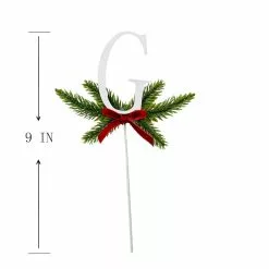 Promo ???? Christmas Pine Sprig Letter G Pick by Ashland® ⭐ 7 Promo ???? Christmas Pine Sprig Letter G Pick by Ashland® ⭐ -Ashland Sales 10701107 3