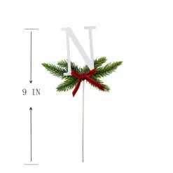 Discount ❤️ Christmas Pine Sprig Letter N Pick by Ashland® ???? 7 Discount ❤️ Christmas Pine Sprig Letter N Pick by Ashland® ???? -Ashland Sales 10701126 3