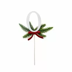 Promo ???? Christmas Pine Sprig Letter O Pick by Ashland® ????