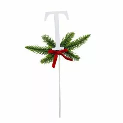 Best Pirce ???? Christmas Pine Sprig Letter T Pick by Ashland® ????