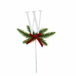 Buy ???? Christmas Pine Sprig Letter W Pick by Ashland® ????