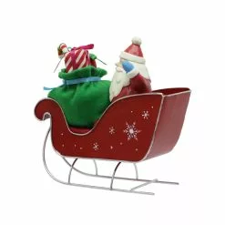 New ???? 9.5" Santa on Sleigh Decoration by Ashland® ???? -Ashland Sales 10701168 2