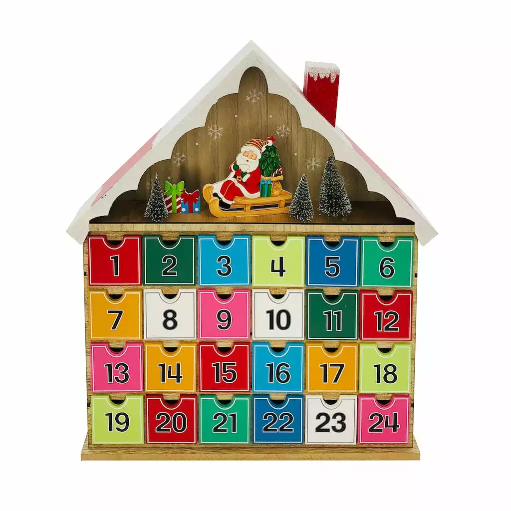 Top 10 ???? 18.75" ???? Christmas Advent House Decoration by Ashland® ???? 3 Top 10 ???? 18.75" ???? Christmas Advent House Decoration by Ashland® ????