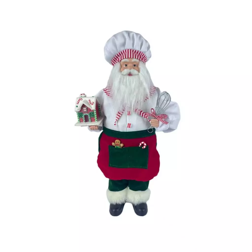 New ???? 18" Baker Santa Tabletop Figure by Ashland® ❤️ 3 New ???? 18" Baker Santa Tabletop Figure by Ashland® ❤️