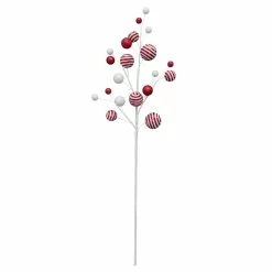 Coupon ???? Red & White Mini Ball Ornament Spray by Ashland® ????