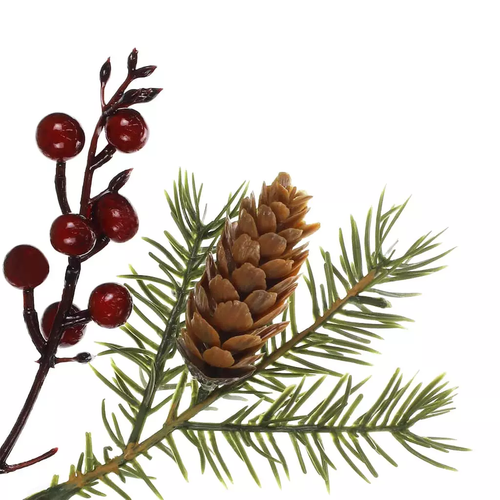 Buy ⌛ Sage Angel Pine Leaf, Berry & Pinecone Stem by Ashland® ???? 4 Buy ⌛ Sage Angel Pine Leaf, Berry & Pinecone Stem by Ashland® ???? - Image 2