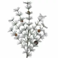 Best Sale ???? Flocked Pine & Pinecone Stem by Ashland® ???? -Ashland Sales 10701274 3