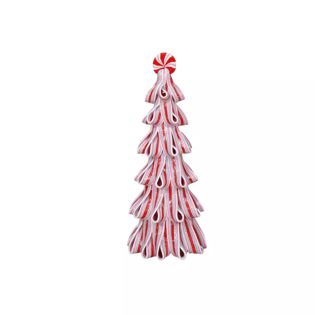 Best Pirce ???? 11" ???? Candy Striped Tabletop Clay ???? Christmas Tree by Ashland® ???? 3 Best Pirce ???? 11" ???? Candy Striped Tabletop Clay ???? Christmas Tree by Ashland® ????