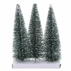 Best Sale ???? 10" Green Bottle Brush Trees, 3ct. by Ashland® ????