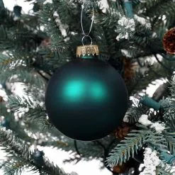 Hot Sale ⌛ 6ct. 3.1" Dark Green Glass Ball Ornaments by Ashland® ???? -Ashland Sales 10701619 3