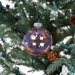 Brand new ???? Assorted 8ct. 2.5" Light Pink Glass Ball Ornaments by Ashland® ???? -Ashland Sales 10701624 4