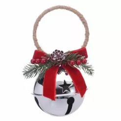 Cheapest ⌛ 6.5" Silver Bell Hanger Decoration by Ashland® ????