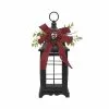 Cheapest ???? 11.8" Black Lantern with Red Bow by Ashland® ⌛ -Ashland Sales 10701724 1