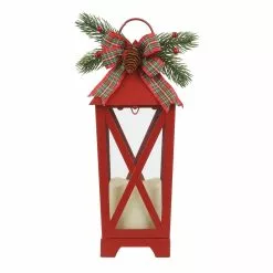 Top 10 ???? 13" Red LED Candle Lantern with Greenery by Ashland® ????