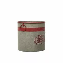 Cheap ???? 10.5" Small Merry ???? Christmas Galvanized Metal Bucket by Ashland® ???? 6 Cheap ???? 10.5" Small Merry ???? Christmas Galvanized Metal Bucket by Ashland® ???? -Ashland Sales 10701751 2