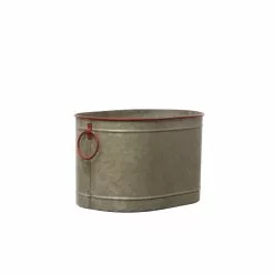 Discount ???? 12" Oval Merry ???? Christmas Galvanized Metal Bucket by Ashland® ???? -Ashland Sales 10701753 3
