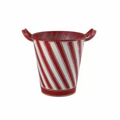 Promo ???? 12.5" Small Red Stripe Galvanize Bucket by Ashland® ⌛