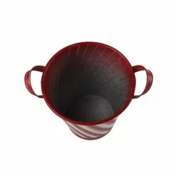 Promo ???? 12.5" Small Red Stripe Galvanize Bucket by Ashland® ⌛ -Ashland Sales 10701817 4