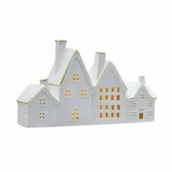 Discount ???? 11.6" Ceramic LED House Candle Holder by Ashland® ???? -Ashland Sales 10701825 2