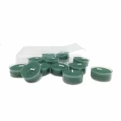 Buy ???? Christmas Cottage Smooth Green Tealights by Ashland®, 12ct. ???? -Ashland Sales 10701828 3