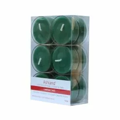 Buy ???? Christmas Cottage Smooth Green Tealights by Ashland®, 12ct. ???? -Ashland Sales 10701828 4