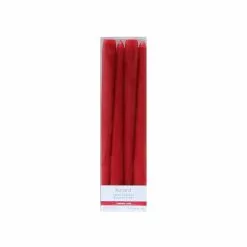 Deals ???? 10" Smooth Red Taper Candles by Ashland®, 4ct. ????