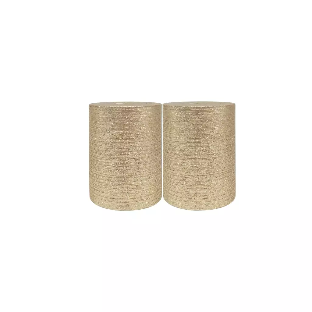 Promo ???? 3" x 4" Gold Pillar Candles by Ashland®, 2ct. ???? 3 Promo ???? 3" x 4" Gold Pillar Candles by Ashland®, 2ct. ????