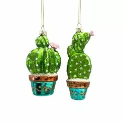 Best Pirce ???? Assorted Glass Cactus Ornament by Ashland® ❤️