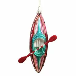 Hot Sale ???? 5.5" Glass Kayak Ornament by Ashland® ✨